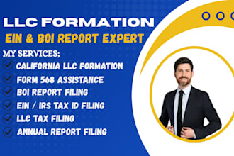 do california llc formation, llc registration and llc tax filing