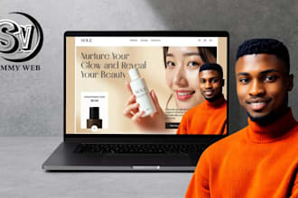 skincare website cosmetics store beauty website skincare, spa, lipstick store