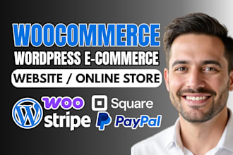 setup wordpress woocommerce ecommerce online store website design developer seo