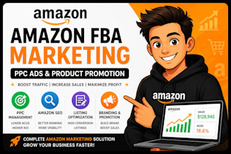 setup and optimize amazon ads campaign, amazon ppc campaign and sponsored ads