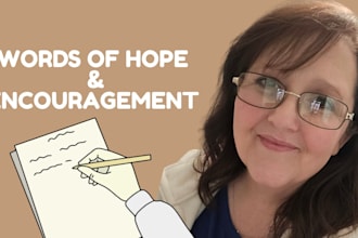 write personalized prayers and christian encouragement messages