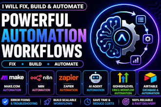 fix make com automation n8n ai agent zapier automation gohighlevel airtable crm