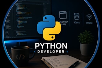 create a python desktop application