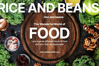 write healthy food and nutrition articles