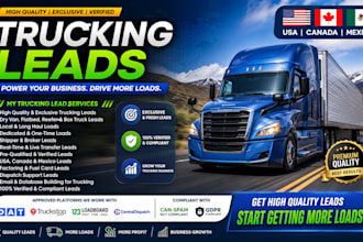 be your trucking leads consultant for freight growth
