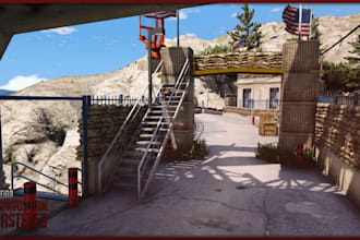 fivem custom city, fivem urban city, rural map gta5, fivem custom map