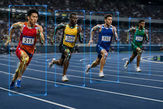 do sports motion tracking, ai sports analytics, opencv sports, yolo tracking