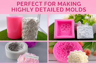 create silicone, resin, candle, soap, chocolate mold and 3d cad design