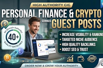 do guest post on high da personal finance and crypto blogs