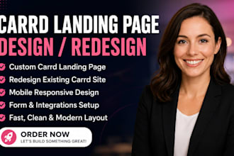 do card website design carrd website redesign carrd website carrd landing page