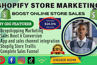 do shopify marketing to boost shopify sales, shopify store promotion