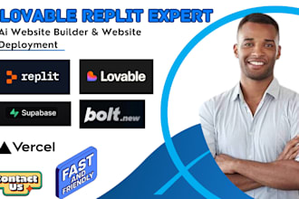 build deploy debug fix replit ai app lovable ai base44 supabase api integration