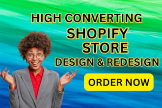 design a professional shopify store