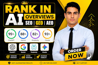 boost ai visibility score to rank website in chatgpt, gemini with GEO aeo SEO