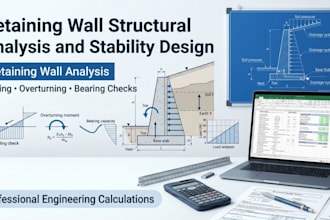 do retaining wall structural analysis and stability design