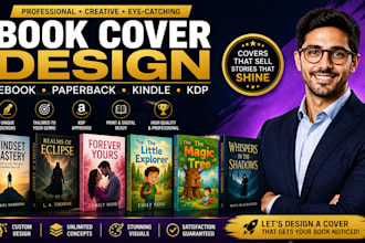 book cover design ebook cover design paperback kindle cover design kdp bookcover
