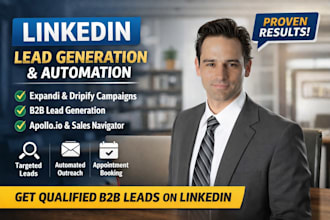 do linkedin lead generation and automation using expandi and dripify