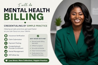 do mental health billing, credentially by simple practice