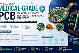 design medical grade pcb, wearable device, low power sensor and fpc pcb