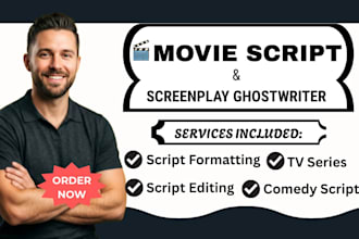 turn your idea into a professional screenplay for film tv or festivals