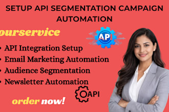 setup API segmentation automation campaign management newsletter kit automation