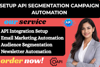 setup API segmentation automation campaign management newsletter kit automation
