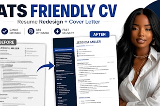 redesign your resume into a modern ats friendly cv