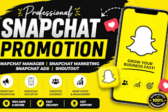 do snapchat promotion, snapchat manager snapchat marketing snapchat ads shoutout