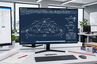 design your roof trusses with structural load calculations