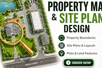 create clear real estate maps for property listings and brochures
