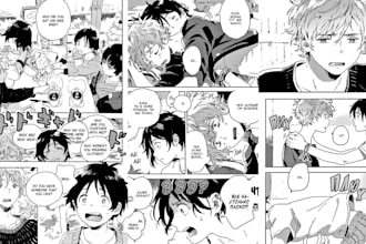 draw anime manga comic book manga page webtoon comic manga artist