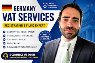 handle germany vat, oss, ioss and eu vat filing
