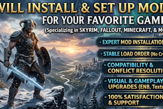 install and set up mods for your favorite games