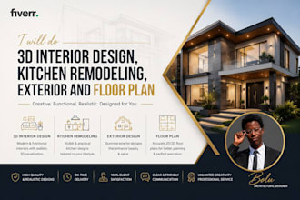 3d kitchen remodel, cabinet, bathroom interior design