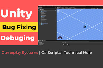 fix bugs and errors in your unity game