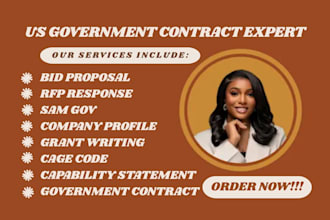 do government contract capability statement, rfp, rfq, rfi, bid proposal writing