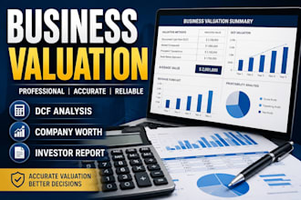 provide business valuation report