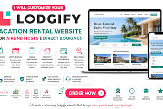 customize your lodgify vacation rental for airbnb hosts direct booking website