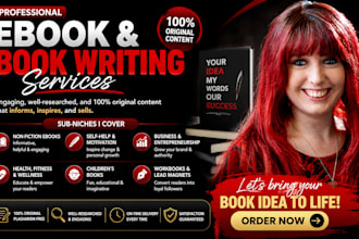 be your ebook ghostwriter, nonfiction book writer, amazon KDP expert