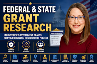 find government grants, federal state grant research and grant proposals