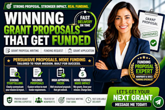 nonprofit grant proposal writing grant application funding request expert