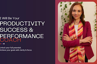 be your productivity success and performance coach