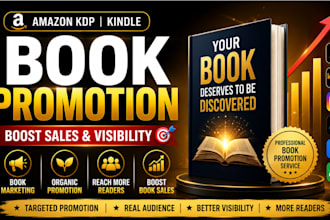 do book promotion and KDP marketing to boost book sales