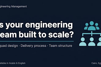 advise your startup on engineering team structure and delivery processes