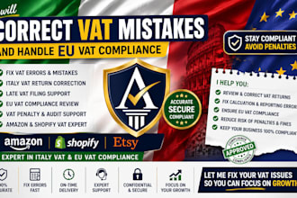 correct italy vat return errors and handle eu vat compliance