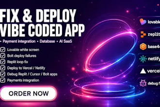 fix deploy base44 ios claude ai vercel app upload lovable pentest bolt supabase