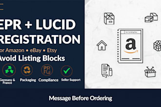 do epr luicd registration for amazon ebay etsy