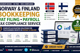 do norway and finland bookkeeping vat filing payroll and tax compliance