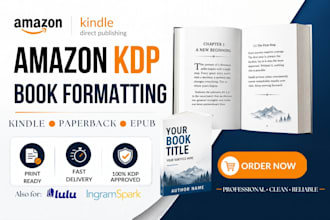 do amazon KDP book formatting kindle ebook formatting paperback ebook formatting