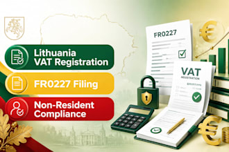 handle lithuania vat registration and fr0227 filing for non residents